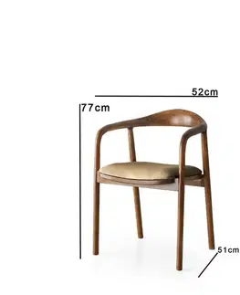 Jídelní židle PA Light Brown