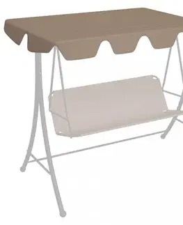 Stříška na zahradní houpačku 150/130x70/105 cm Dekorhome