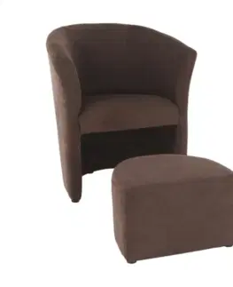 Křeslo s taburetem ROSE Tempo Kondela