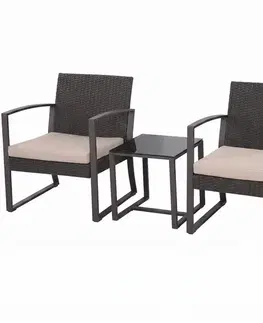 Avenberg Set zahradního nábytku 3-dílný Belfast
