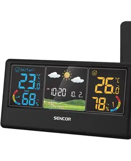 Sencor SWS 4100 B meteostanice, černá