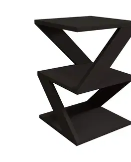 Odkládací stolek Albeni Black Oak