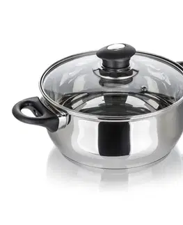 Nerezový hrnec s poklicí Super Value, 18 cm, 1,7 l, pr. 18 cm