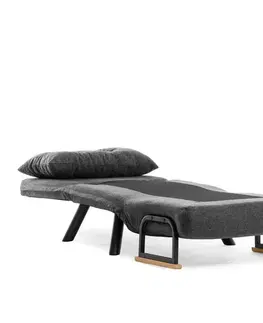 Křeslo Sando Single Dark Grey