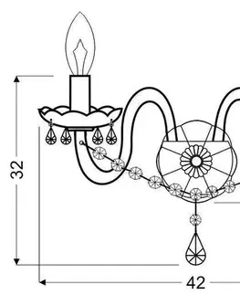 Nástěnná lampa MARIA Candellux