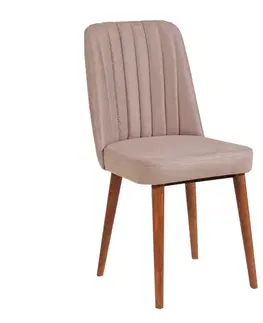 Židle Vina Sandalye Walnut-Stone