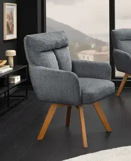 Otočné jídelní křeslo 2 ks GYES Dekorhome