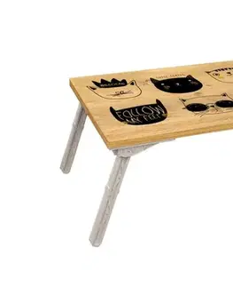 Stůl pro práci na notebooku vestoje Gusto Cats - Atlantic
