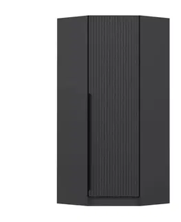 Šatní skříň Kale Plus 1 Anthracite - 210