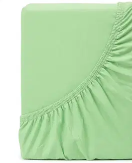 4Home Jersey prostěradlo IDEAL zelená, 60 x 120 cm, 60 x 120 cm
