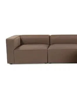 Rohová sedací souprava Mora XL (L1-O1-ChlRight) - Brown