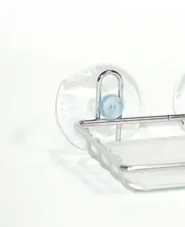 PROHOME - Mýdlenka 12x10x6cm drátěná s přísavkami