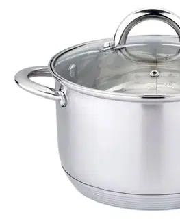 PROHOME - Hrnec nerezový 24cm s poklicí