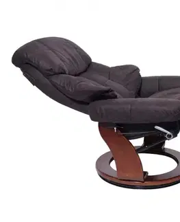 Relaxační křeslo s podnožkou Dekorhome