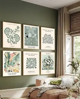 Dekorativní rámovaný obraz (6 kusů) Artsycllct10