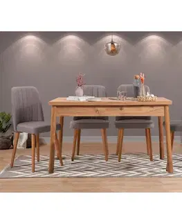 Set stolu a židlí (5 kusů) Costa Atlantice-Grey