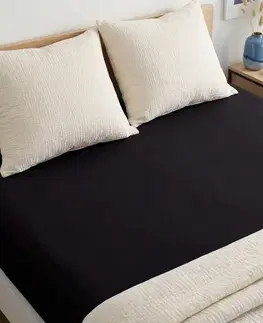 4Home Jersey prostěradlo IDEAL černá, 70 x 140 cm, 70 x 140 cm