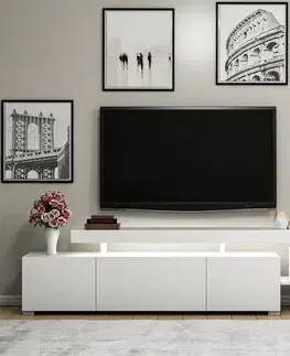 TV stolek BELIZ s LED osvětlením Asirgroup