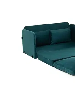 Dvoumístná rozkládací pohovka Saga 2-Seater - Petrol Green