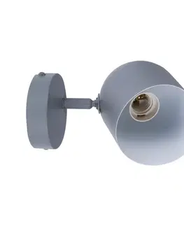 Nástěnná lampa 1X40W E27 matně šedá AZURO