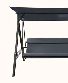 Zahradní houpačka RATTAN