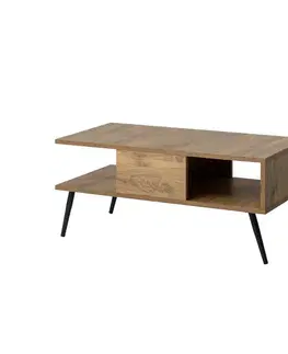 Konferenční stolek Bukle Atlantic Pine and Black