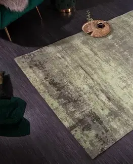 Estila Vintage béžový koberec Adassil s designovým vypraným efektem 240cm