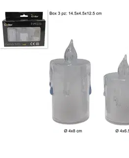 PROHOME - Svíčka LED sada 3ks