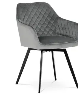 Sada jídelních židlí DCH-425 GREY4, 2 ks