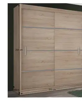 Šatní skříň MERINA 203 Tempo Kondela