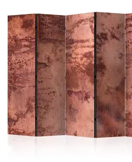 Paraván Red Metal Sheet Dekorhome