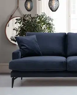 Dvoumístná pohovka Papira 2 Seater - Navy Blue