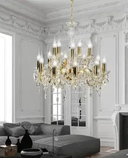 Závěsná lampa MARIA 15xE14 lustr Candellux
