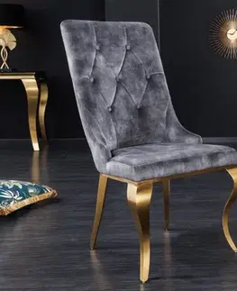 Chesterfield jídelní židle 2 ks ZETHOS Dekorhome