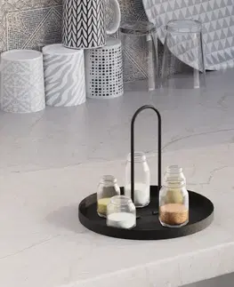 Dekorativní kovový doplněk Sımı - Black