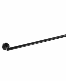 SAPHO XB405 X-Round Black držák na ručníky 35 cm, černá
