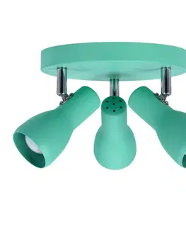 Stropní lampa mátová nastavitelná stropní lampa Picardo