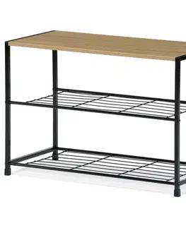 Botník GD-413 OAK Leik, 3 police, 63 x 30 x 43,5 cm, 3 patra