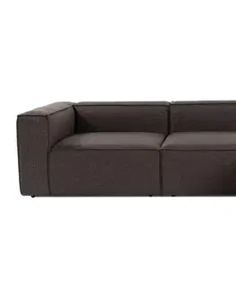 Rohová sedací souprava Fora - Dark Brown