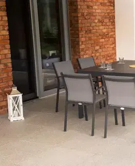 Zahradní jídelní set 8+1 GH5441 antracit
