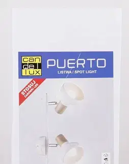 Závěsná stropní lampa 3xE14 bílá PUERTO