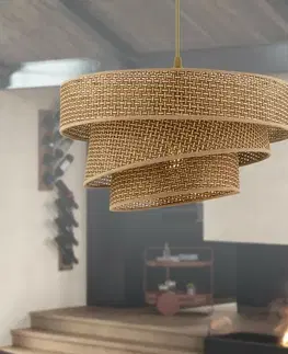 Závěsný lustr Couper Hazeran Beige 