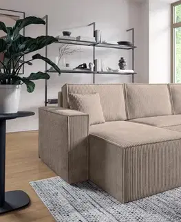 ArtPK Rohová sedací souprava BASIC L | levá Barva: Poso 100