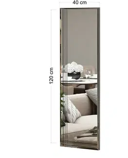 Zrcadlo Trio Transparent 40 x 120 cm