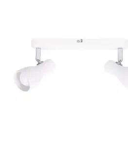 Nástěnná stropní lampa bílá 2x40W Picardo