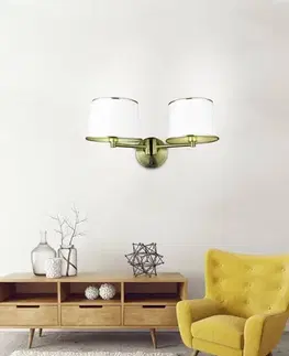 Nástěnná lampa 2xE14 48cm IBIS PATINA