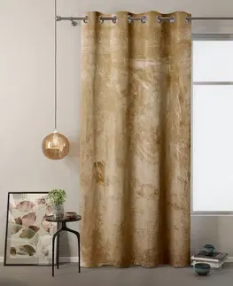 ArtFlhf Stínicí závěs VELVET Eyelets K | 140 x 245 cm Barva: Bílá