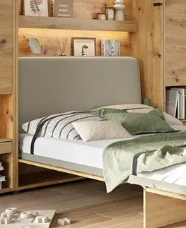 Dig-net nábytek Čalouněný panel Lenart BED CONCEPT BC-16/140 | zelená