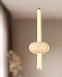 PURAS D lampa wisząca 15W LED 3000K klosz bezbarwny+biały