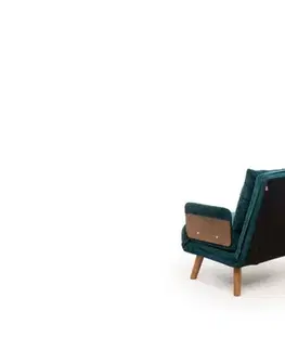 Rozkládací křeslo Cosmo Single - Petrol Green